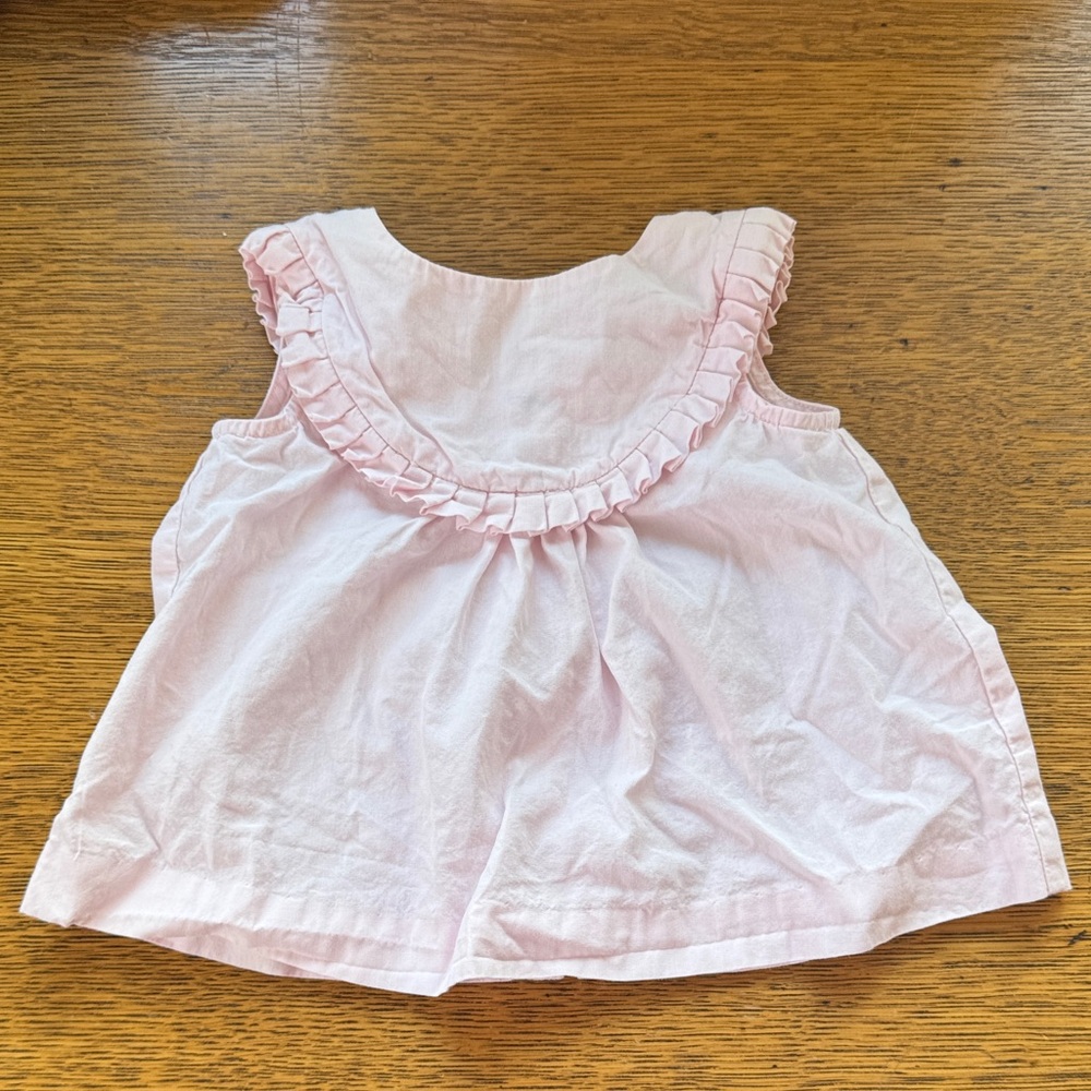 Jacadi pink baby top, 6m
